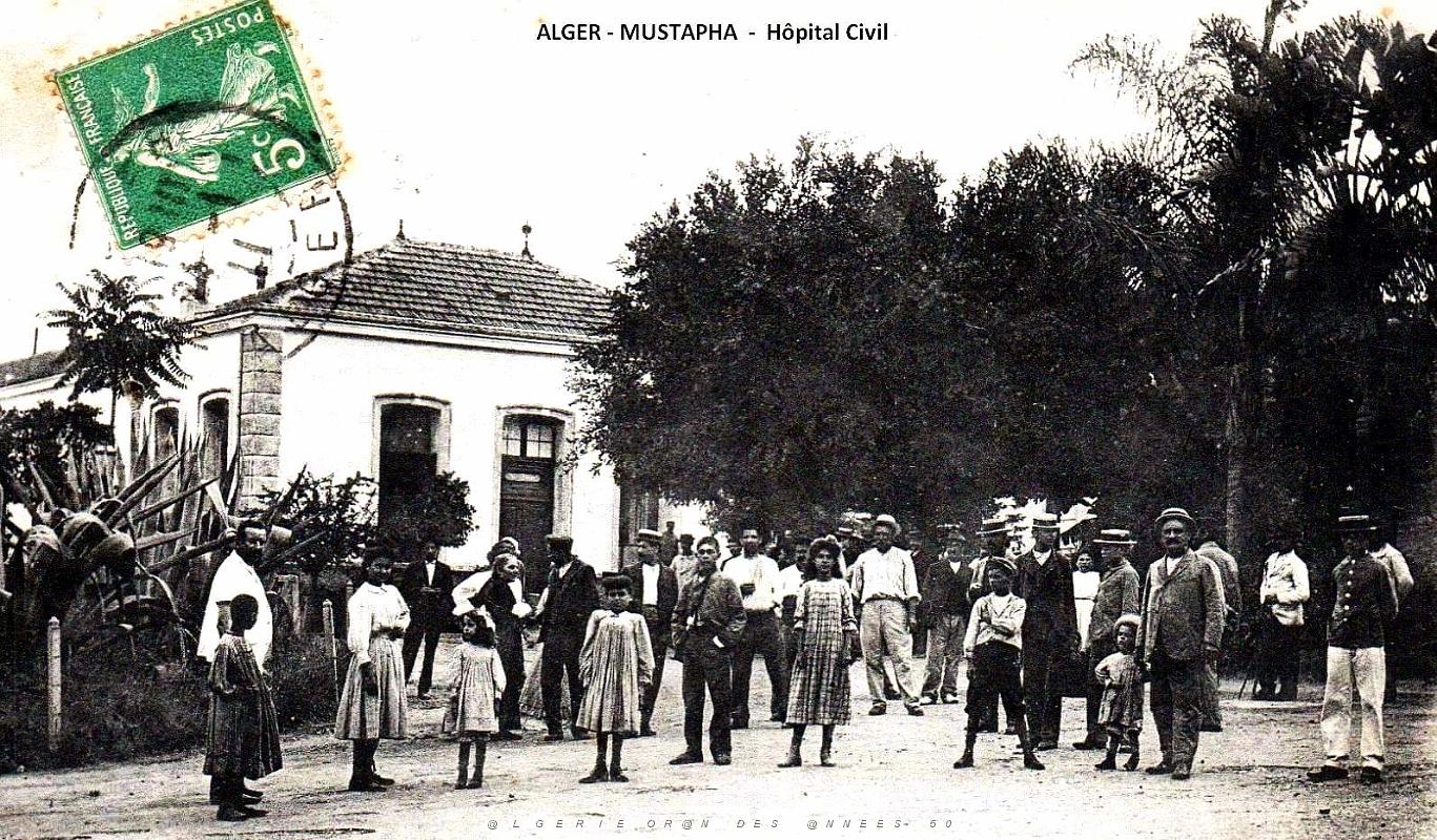 1970- Alger-Mustapha - Hopital civil - 1911.jpg